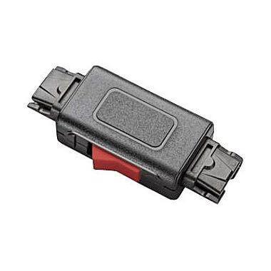 Poly In-Line QD to QD In-Line Mute Switch