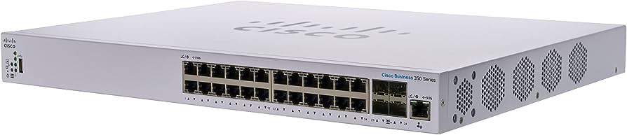 Cisco CBS350-24XT-NA Managed 24 Port 10G Managed Switch