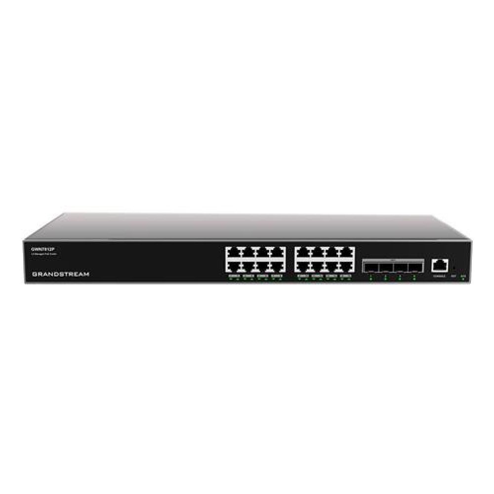Grandstream GWN7812P Enterprise Layer 3 Managed PoE Switch