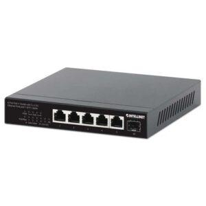 Intellinet IPS-05-2.5G01-70W 6-Port PoE++ Switch, 562133
