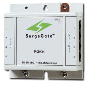 ITW Linx MCO4X4 Analog Station/CO Line Surge Protector New