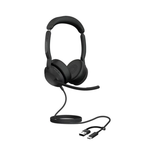 Jabra Evolve2 40 SE Stereo Headset +USB C/A Adapter