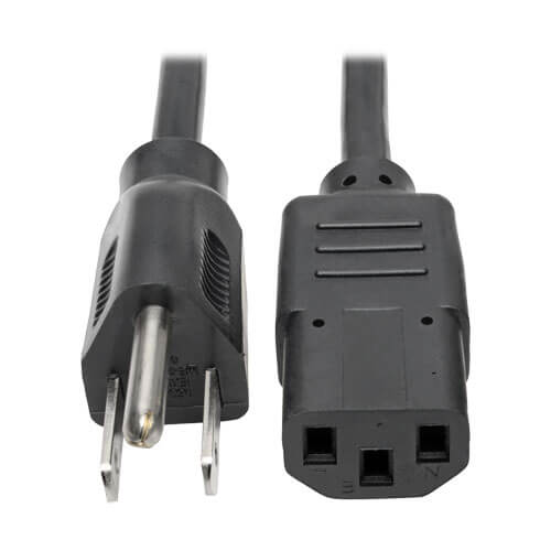 Eaton Tripp Lite Series Desktop Computer AC Power Cable