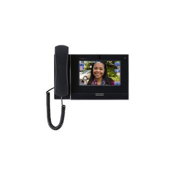 Aiphone IX-MV7-HB 7" Touchscreen Master Station with Handset for the IX Series, Black