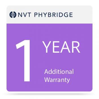 NVT Phybridge NV-FLXLK-C-MTNC-1 1 Year Additional Warranty for Flex-C Adapter