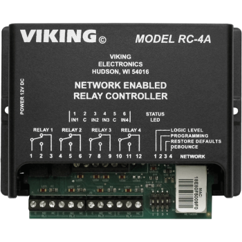 Viking RC-4A Network Enabled 4 Rely Controller