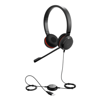 Jabra Evolve 30 II Stereo USB & 3.5mm Headset