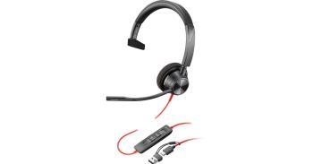 Poly Blackwire BW3310 Monaural USB Headset