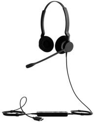 Jabra BIZ 2300 Duo Headset, USB-C, NC Mic, UC