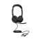 Jabra Evolve2 40 SE Stereo Headset +USB C/A Adapter