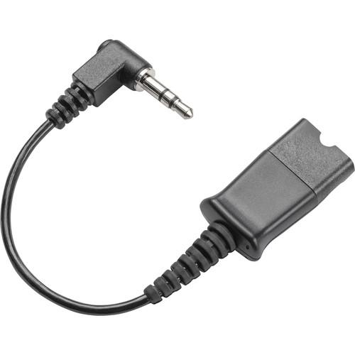 Poly QD-to-3.5mm Right Angle Plug Cable