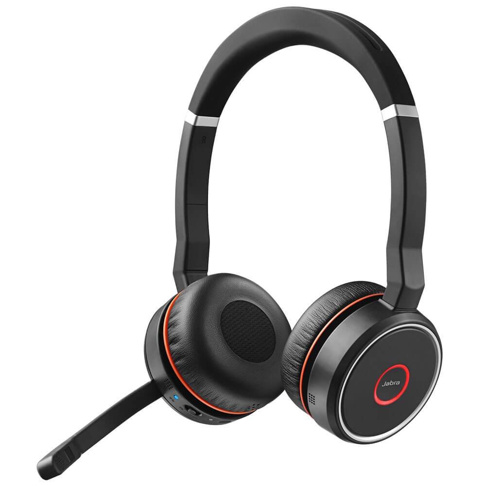 Jabra Evolve 75 Stereo MS -Optimized for Skype Wireless USB Headset