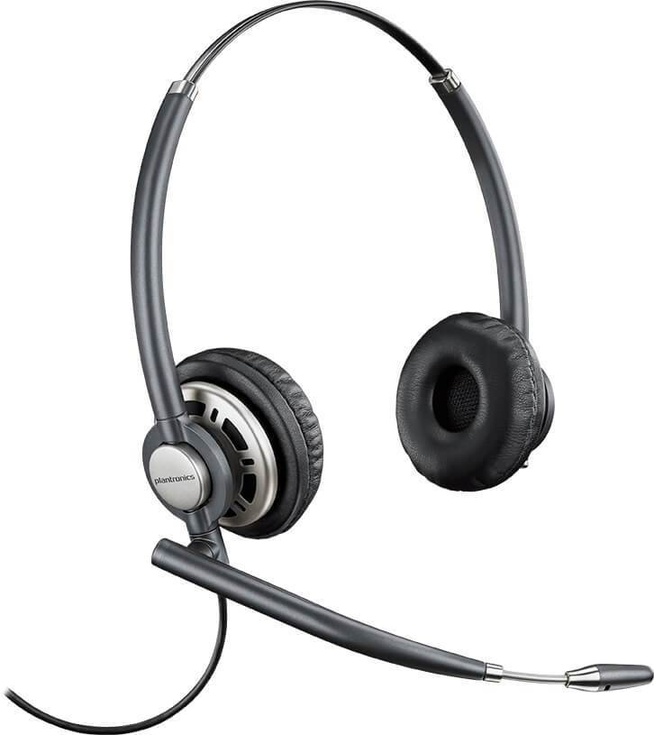 Poly EncorePro HW720 Binaural Headset & Carry Case TAA