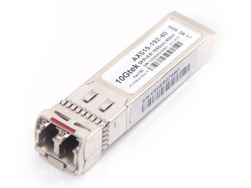 Extreme, 10GBase-ER SFP+ Transceiver Module for SMF 10Gbps 1550nm 40KM