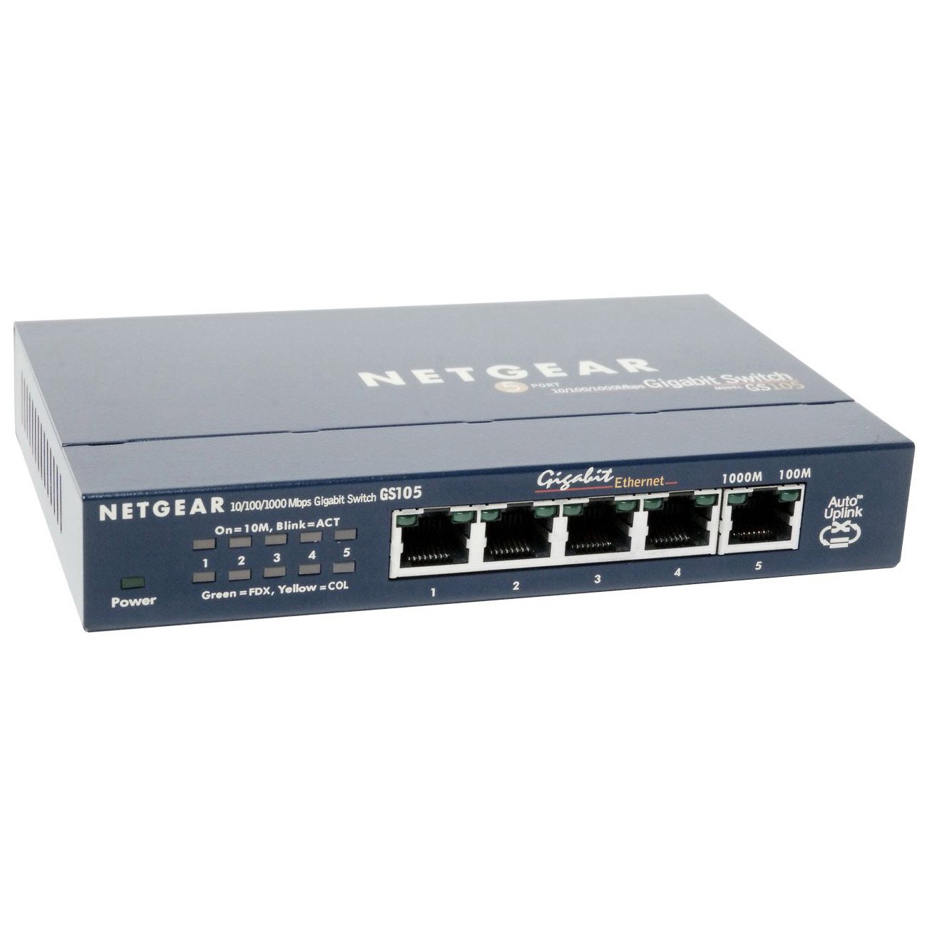 Netgear ProSafe GS105 5 Port Gigabit Ethernet Switch