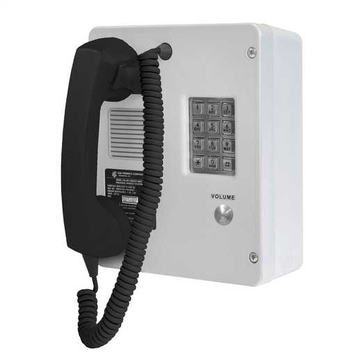 GAI-Tronics VoIP Rugged Indoor Phone with Keypad