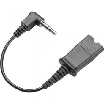 Poly QD-to-3.5mm Right Angle Plug Cable