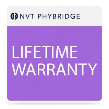 NVT Phybridge NV-CLR-024-1000-MTNC-L Lifetime Warranty for Cleer 24-Port Switch with 1000 Watt Power Supply