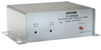 Valcom V-2000A Single Zone Control Unit
