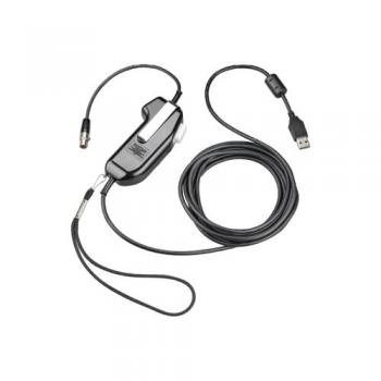Poly SHS 2355-11 Corded USB Push-to-Talk Adapter Mono