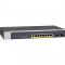 Netgear ProSAFE 8-Port PoE+ Gigabit Smart Managed Switch with 2 SFP Ports (GS510TLP)